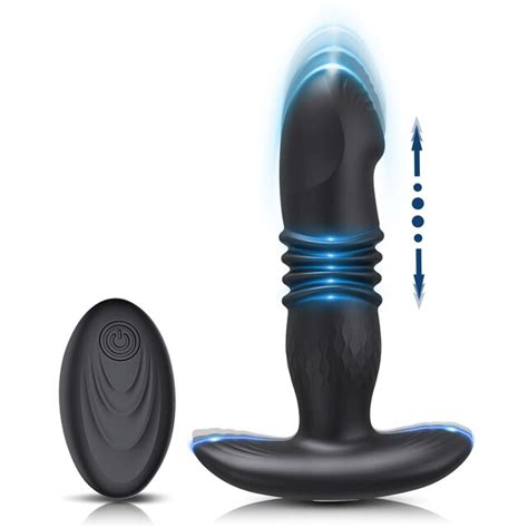 Masculino Empurrando Massageador De Próstata Bluetooth App Vibrador