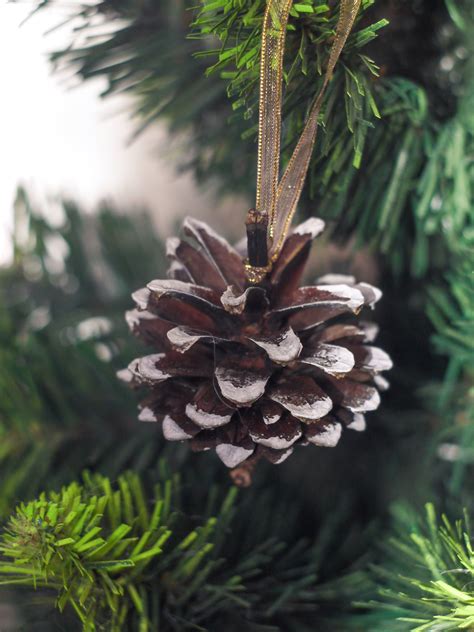 Rustic Pine Cone Ornaments Christmas Tree Ornaments Christmas Xmas