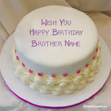 46,000+ vectors, stock photos & psd files. Happy birthday cake with brother name and photo create in ...