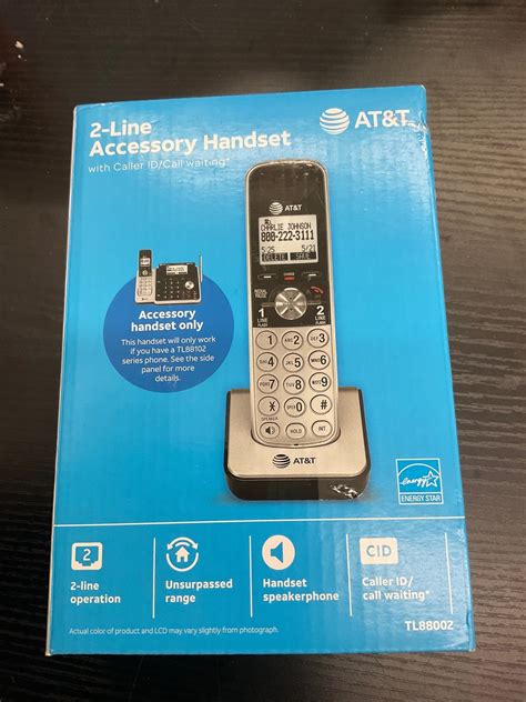 Atandt Tl88002 Accessory Cordless Handset Large Discharge Sale