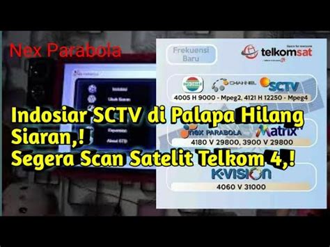 Cara menyusun siaran tv matrix garuda sesuai keinginan. Cara cari siaran tv Palapa hilang!!silahkan ke Telkom ...