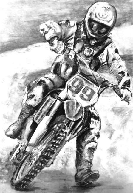 Dirt Bike By Ally Tate Bike Drawing Bike Art Dirt Bike Tattoo