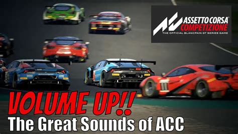 Awesome Sound Assetto Corsa Competizione In Car Replay YouTube