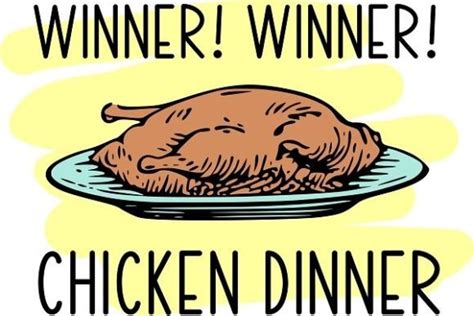 Winner Winner Chicken Dinner Graphic By Glad Pants Crafts · Creative