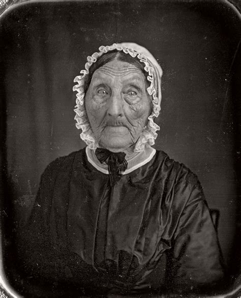Daguerreotype Portraits Of Ladies Born In The Late 18th Century 1700s