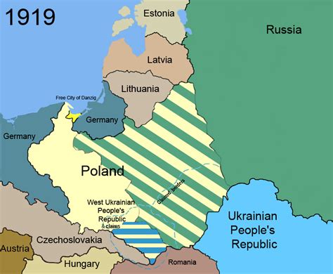 Fileterritorial Changes Of Poland 1919 Wikimedia Commons
