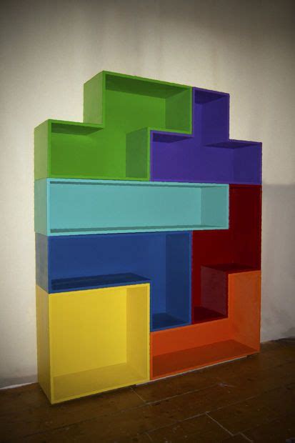 Tetris Shelves Inredning Idéer Design