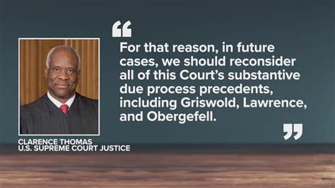 Clarence Thomas Suggests Court Reconsiders Same Sex Marriage Case