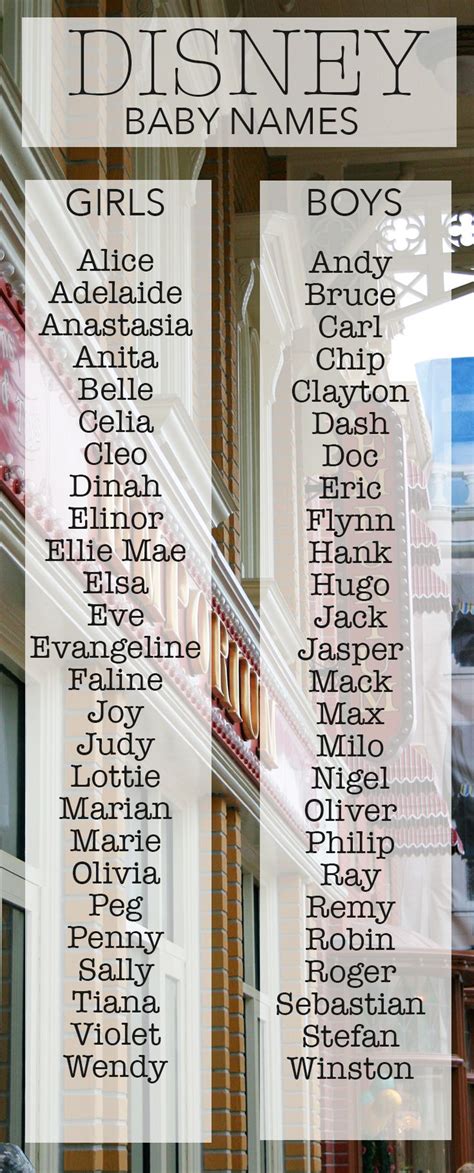 A disney animated version of treasure island. Baby Names from Disney and Pixar Movies | Cool baby names ...