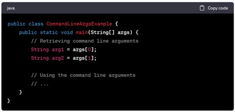 Command Line Arguments In Java Java Roadmap