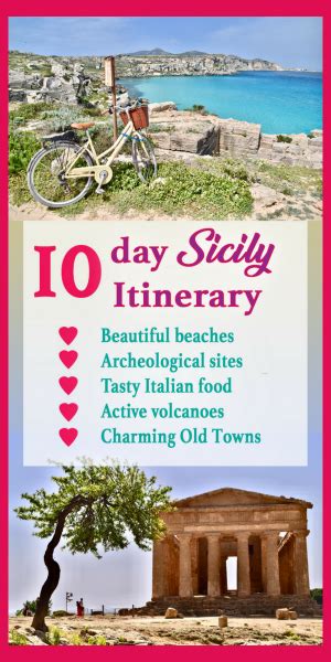 The Ultimate 10 Day Sicily Itinerary Sicily Sicily Travel Europe