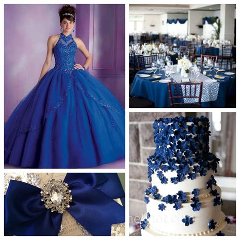 Quince Theme Decorations Quinceanera Ideas Royal Blue And Royals