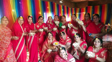 Women Of Gurjar Gaur Brahmin Community Celebrated Phag Festival