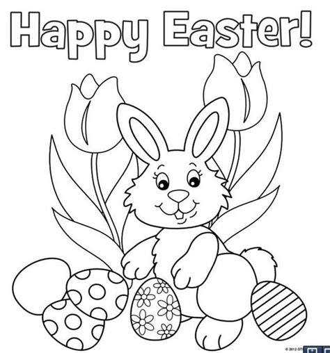 75 Awesome Easter Bunny Coloring Pages To Welcome The Easter Day