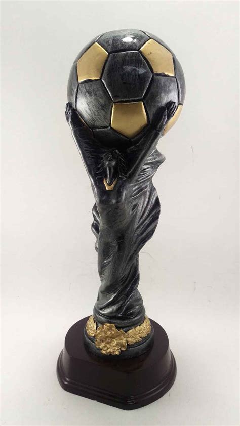 Large Fifa World Cup Soccer Trophy Award Which Measures 12