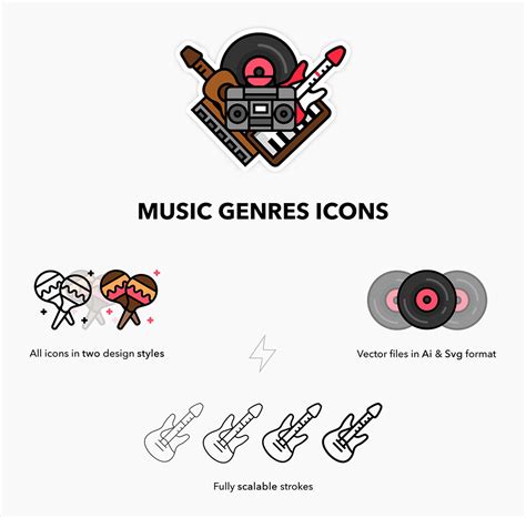 Free Music Icon Set By Iconshock — Download Ai Svg Png