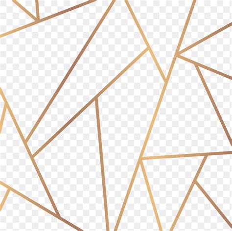 Gold Geometric Triangle Png Background Free Image By