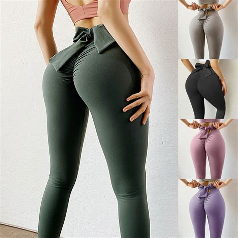 windfall windfall women butt lifting leggings booty leggings for scrunch compression workout
