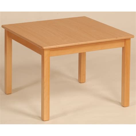 A small desk that turned the middle level of this collection of seating serves to. Wooden table Square 80 x 80 - berlo-junior