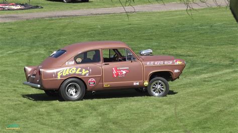 fugly ii gasser 1951 henry j supercharged 327 vintage drag racing and street driven old school