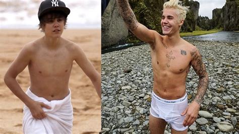 justin bieber s transformation then and now youtube