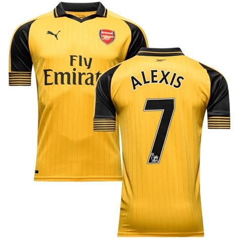 Arsenal Away Shirt 201617 Alexis 7