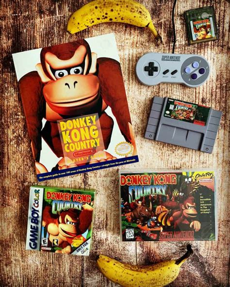 Donkey Kong Country Trilogy Super Nintendo Snes Boxed Id