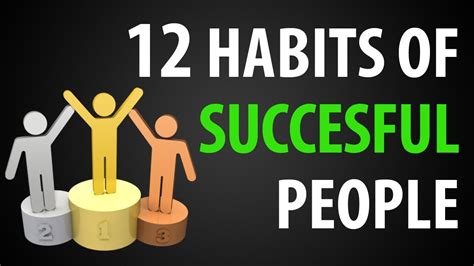 12 Shocking Habits Of Successful People ! - YouTube
