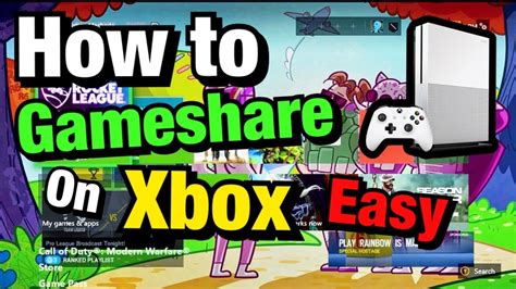 How To Gameshare On Xbox One Free Games Easy 2020 Youtube