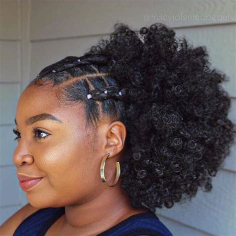 Easy hairstyles for long hair. 40 Easy Rubber Band Hairstyles on Natural Hair Worth ...