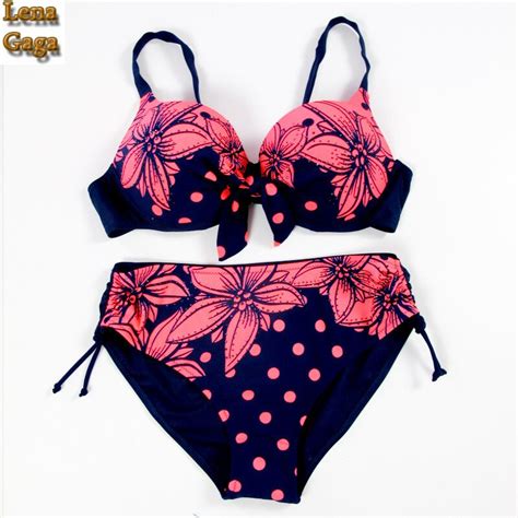 lena gaga bikini set plus size swimwear big cup 2017 bikinis set plus size womans bikini set