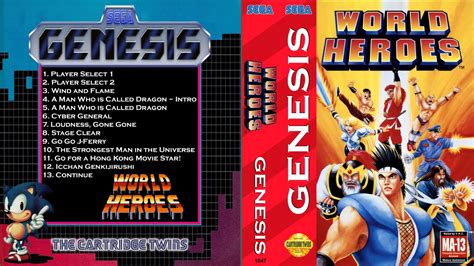 World Heroes Sega Genesis Ost Youtube