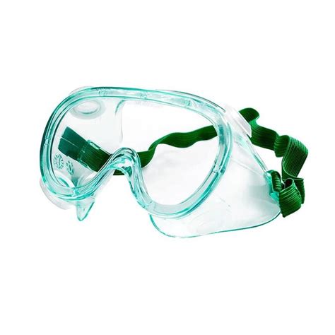 sellstrom lightweight indirect vent small face protective safety goggle green tinted body