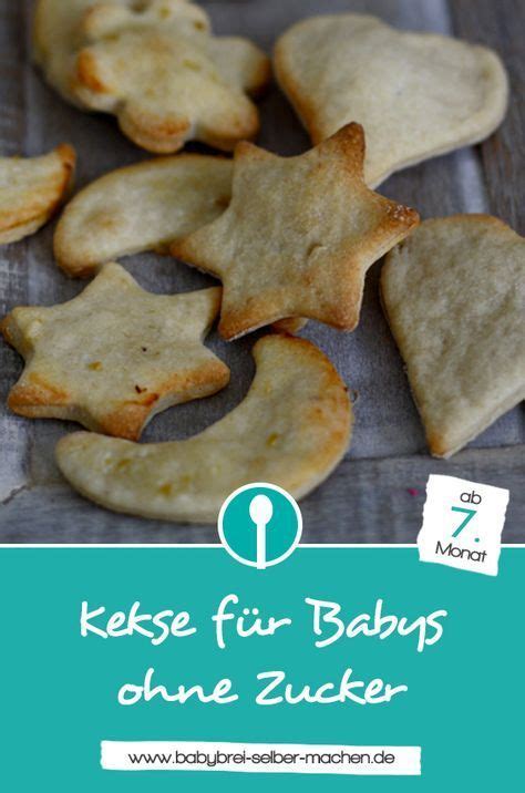 Rezept für Babykekse ohne Zucker Mit nur 3 Zutaten Kekse für Babys
