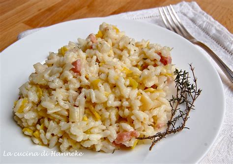 Risotto con porri e patate. Risotto ai porri e pancetta | La cucina di Hanneke