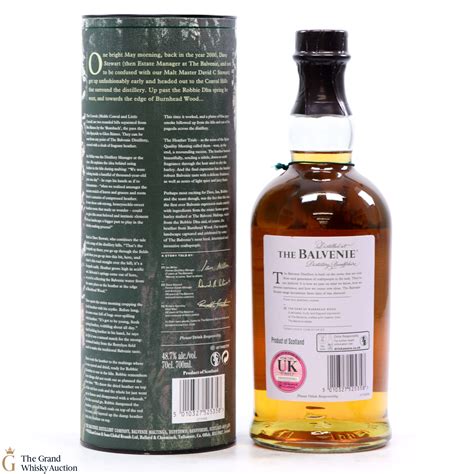 balvenie 19 year old the edge of burnhead wood auction the grand whisky auction