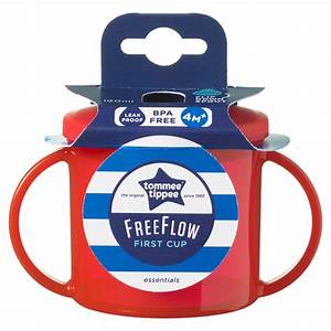 Tommee Tippee Free Flow First Cup Essentials 4m 190ml Baby Toddler