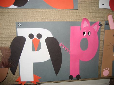 Adorable Penguin And Pig Alphabet Crafts For Preschoolers