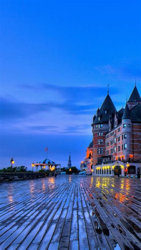 Chateau Frontenac Quebec Iphone Wallpapers Free Download