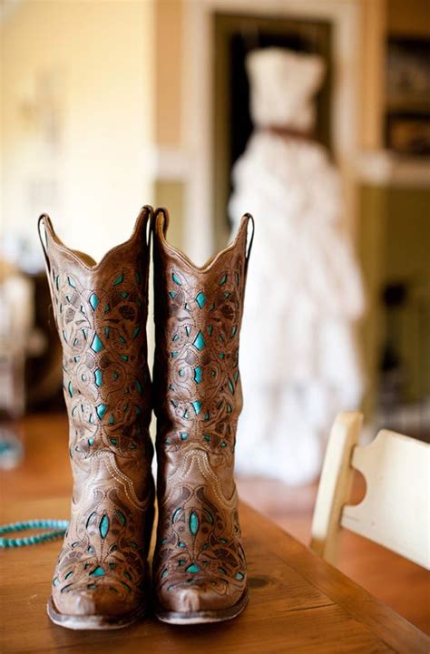 42 Cowboy Wedding Boots For A Rustic Or Boho Bride Weddingomania