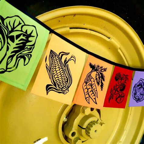 She focuses mostly on vegetables, but a few. Creative Vegetable Gardener