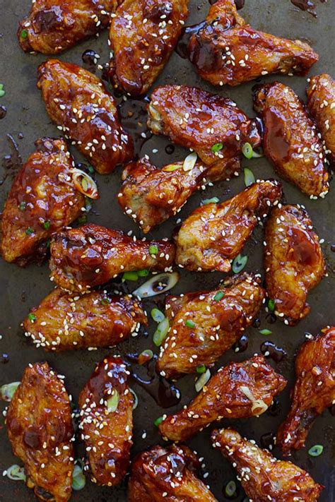 Spicy Korean Chicken Wings Easy Delicious Recipes