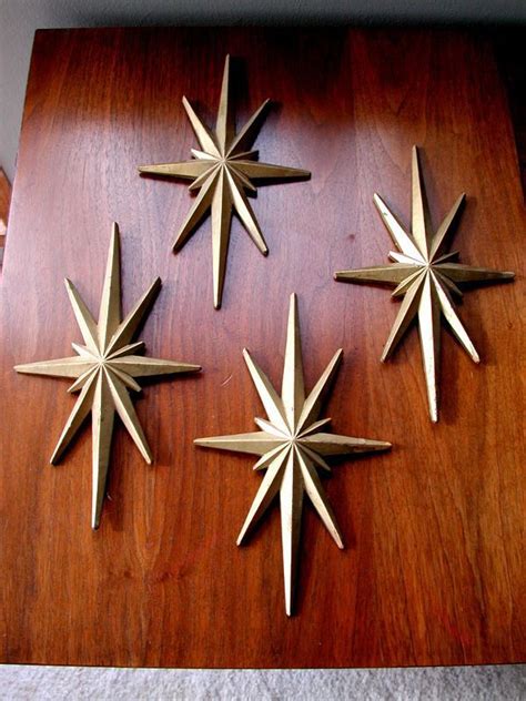 Atomic age starburst mid century modern square wall clock. Mid-century modern atomic era starburst wall art. | Mid ...