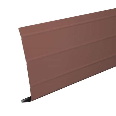 Amerimax Home Products 6 In X 12 Ft Musket Brown Aluminum Fascia Trim