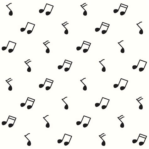 Premium Vector Music Notes Vector Seamless Pattern