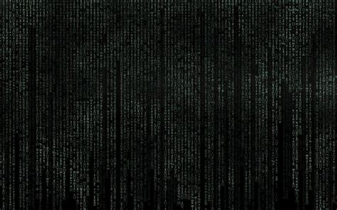 Black Matrix Wallpaper 4k