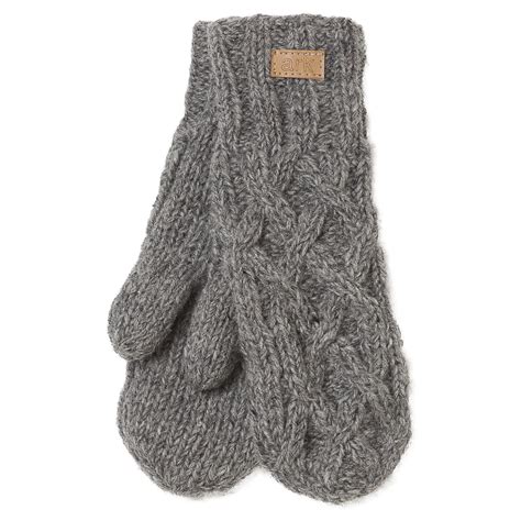 Wool Mittens Fleece Lined Fair Trade Ts