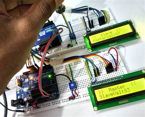 Arduino I2c Tutorial Communication Between Two Arduino Boards