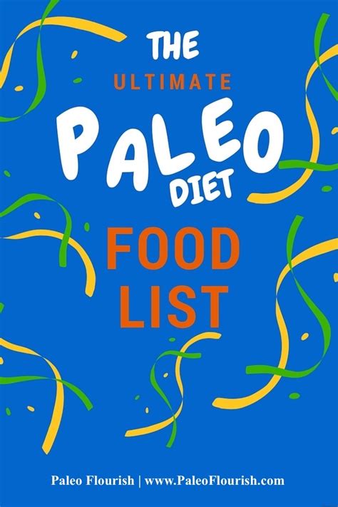 The Ultimate Paleo Diet Food List Infographics