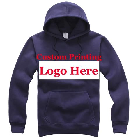 Jumper Logo Design Customized Hoodie Custom Printing Personalized Thick